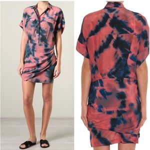 💙IRO Tie Dye Silk Oceane Dress💙